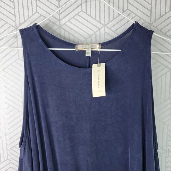 NWT Anthropologie Eri + Ali Cocoon Cold Shoulder Dress - Picture 4 of 10